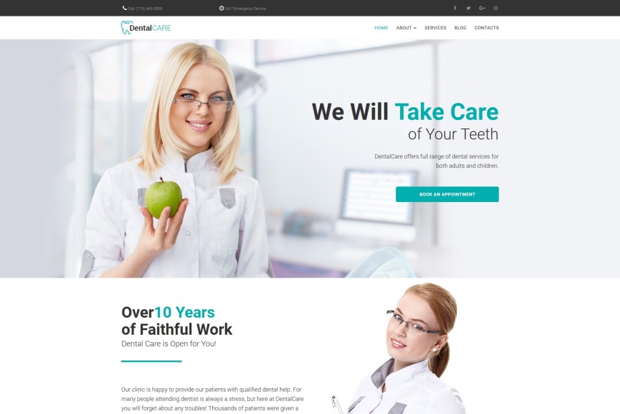content writing for dental websites