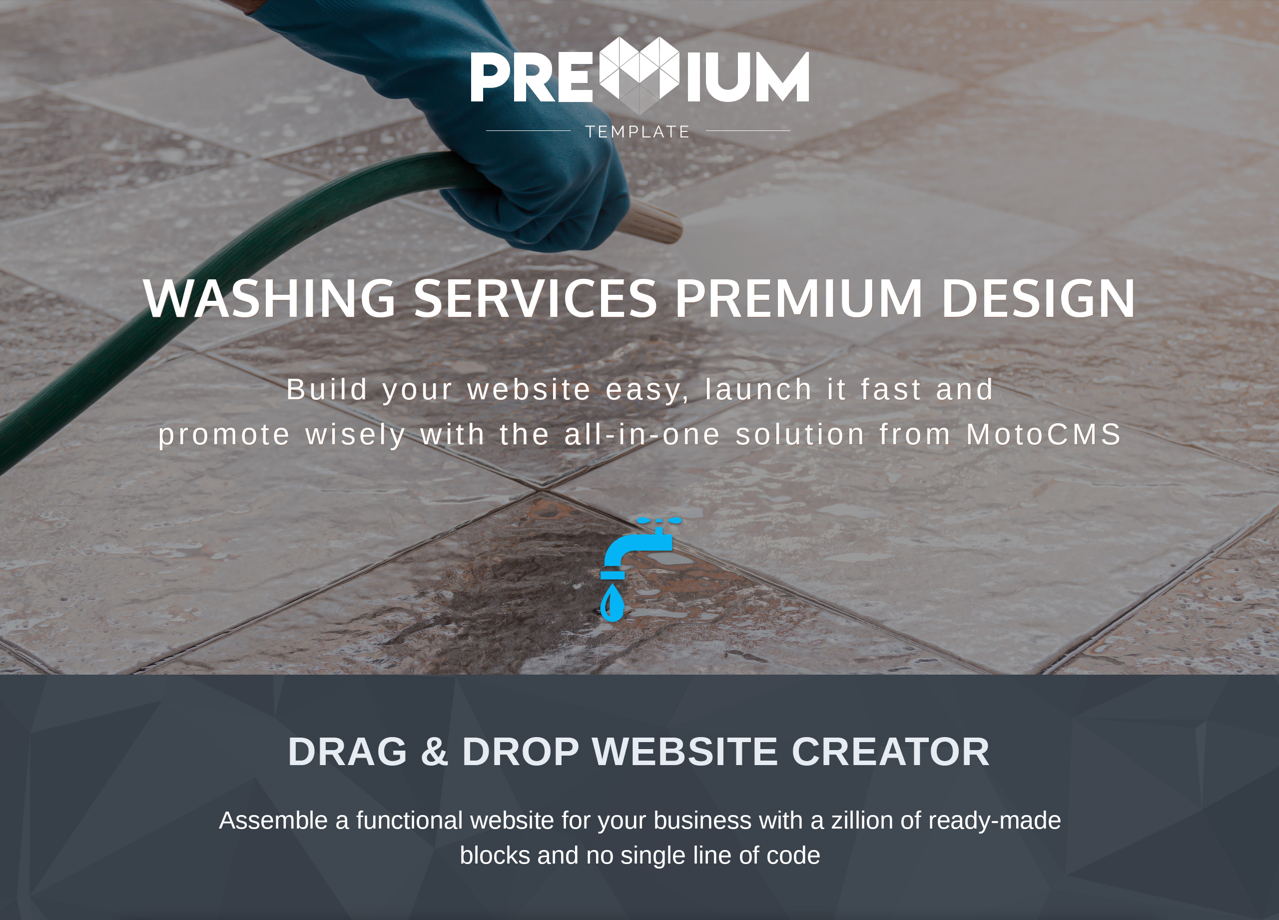 Pressure Washing Website Template