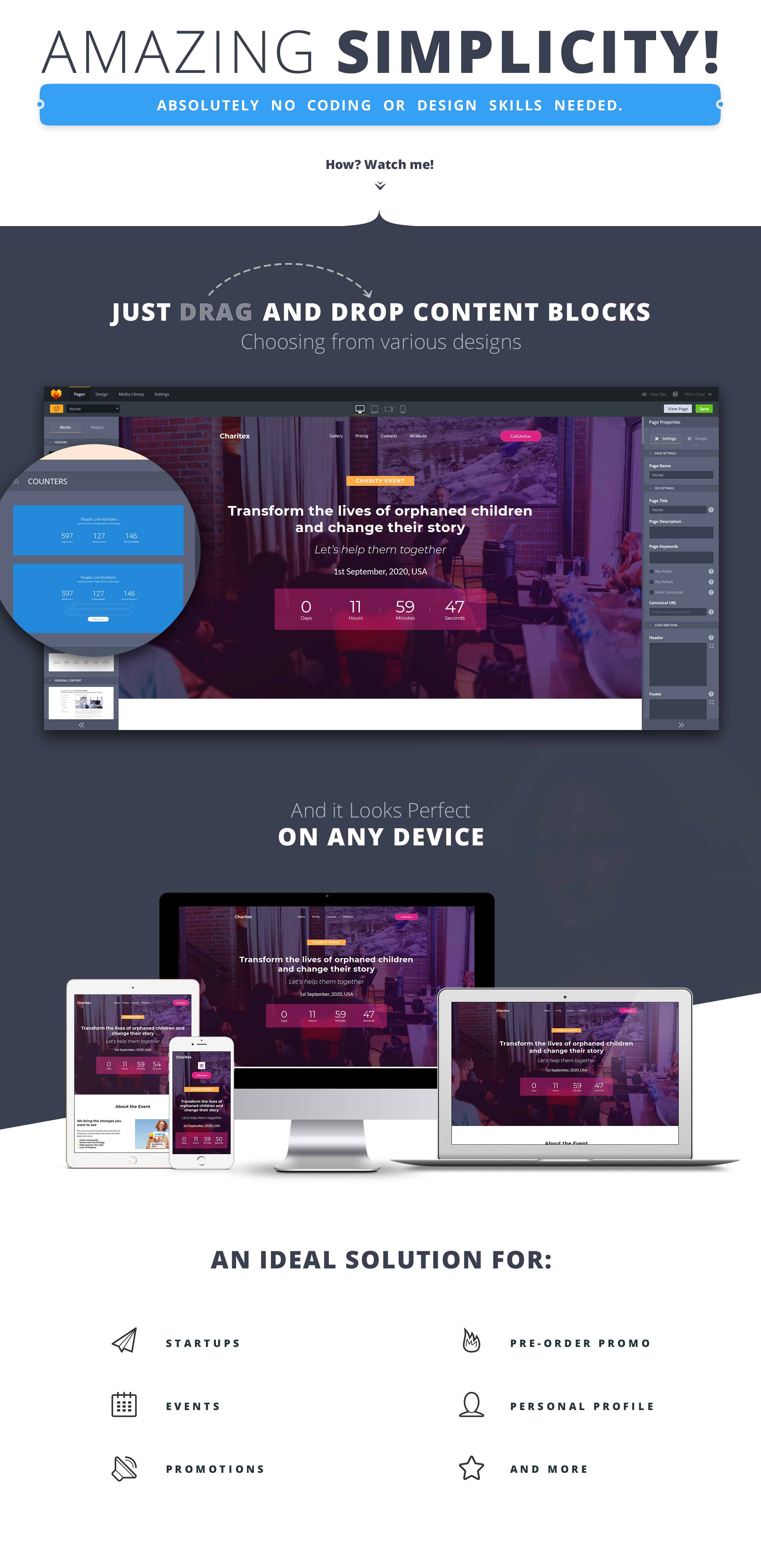 Free Event Planner Website Template For Nonprofits MotoCMS Free Event Planner Website Template For Nonprofits MotoCMS