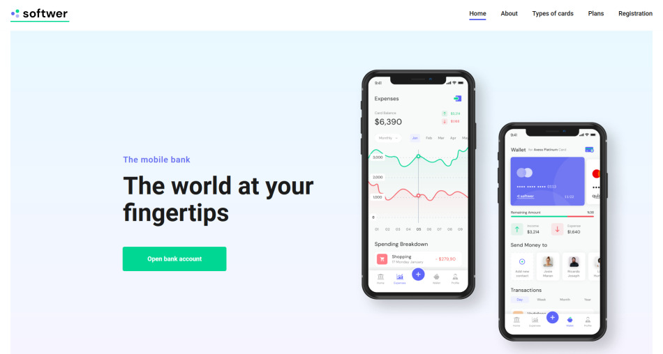Computer Hardware site Template for Online Store MotoCMS